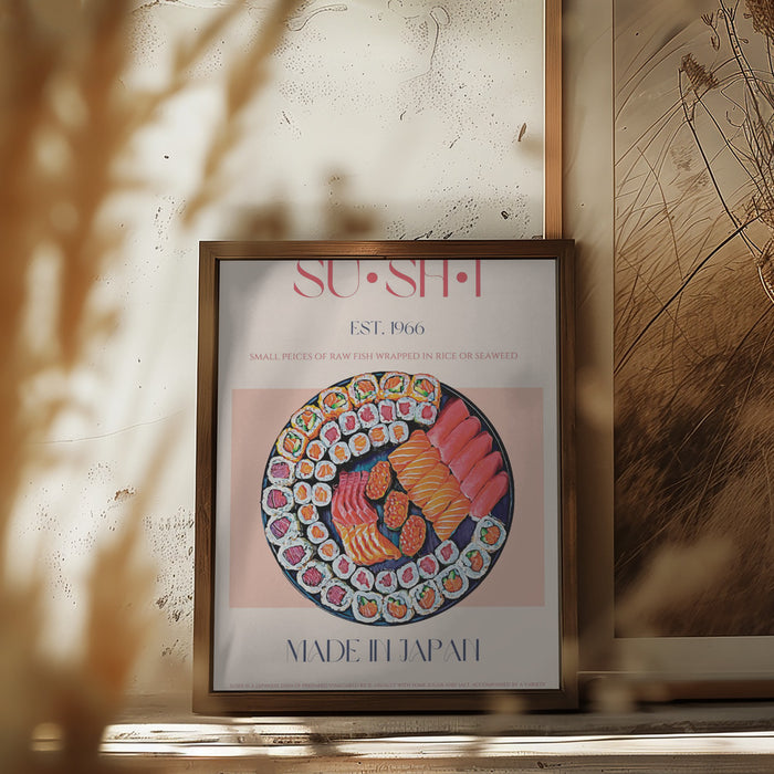 Sushi Framed Art Wall Decor