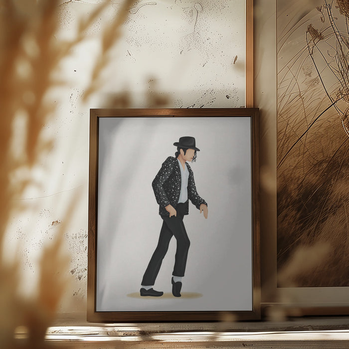 Moonwalk Framed Art Wall Decor