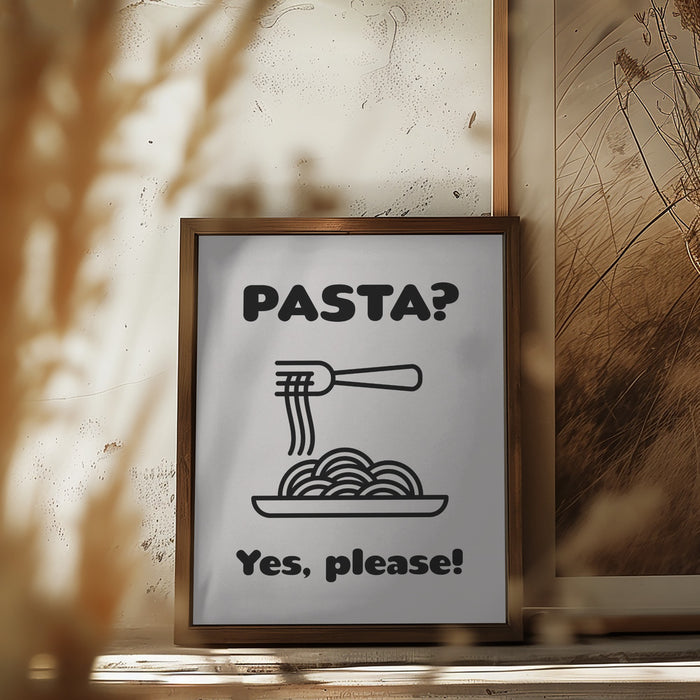 Pasta Framed Art Wall Decor