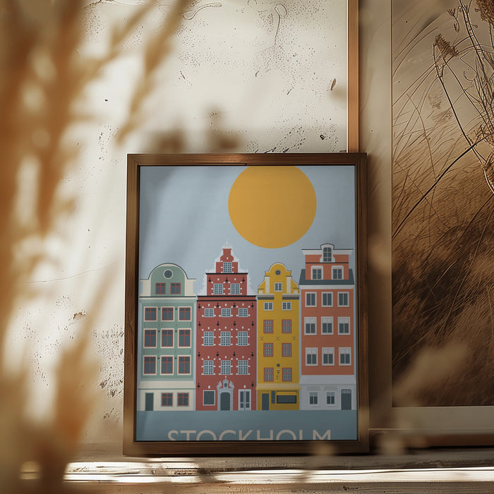 Stockholm Framed Art Wall Decor