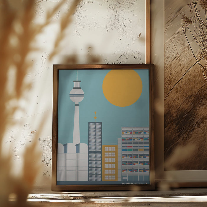 Berlin Framed Art Wall Decor