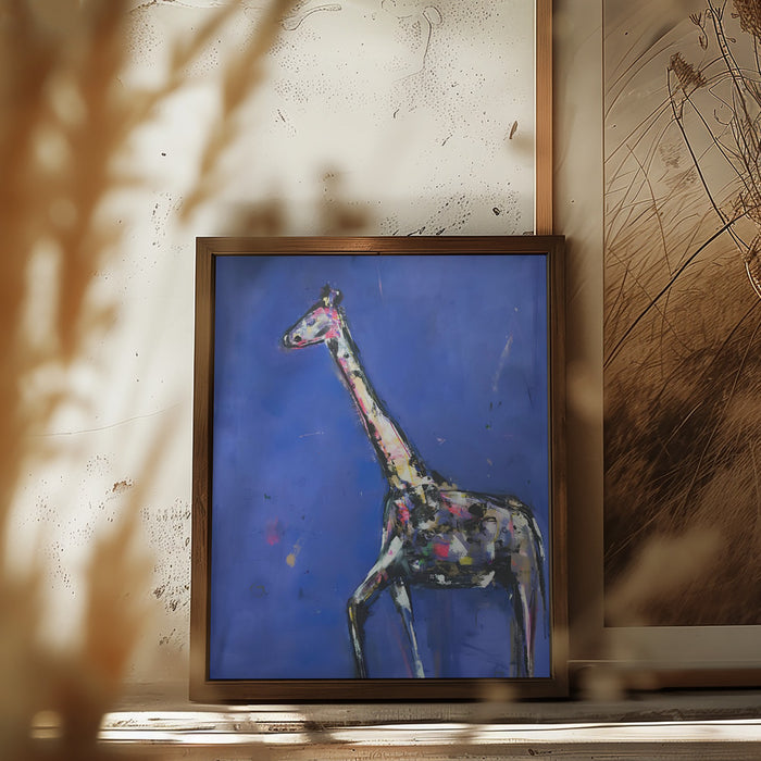 Camelopardalis Framed Art Wall Decor