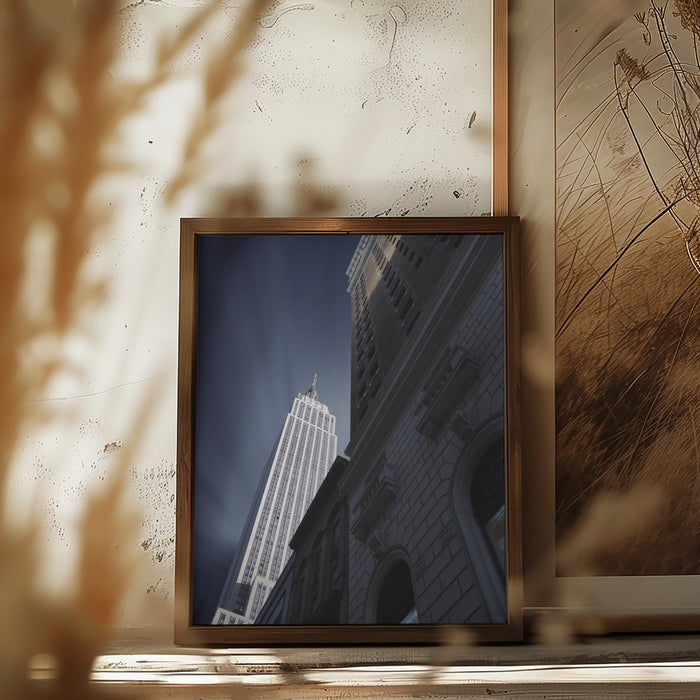 Skyscraper Framed Art Modern Wall Decor