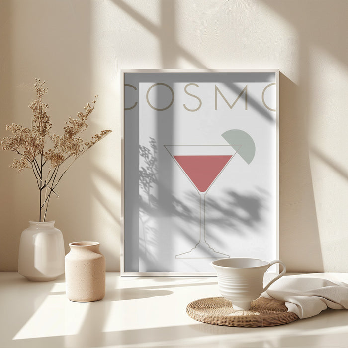 Cosmopolitan Framed Art Wall Decor