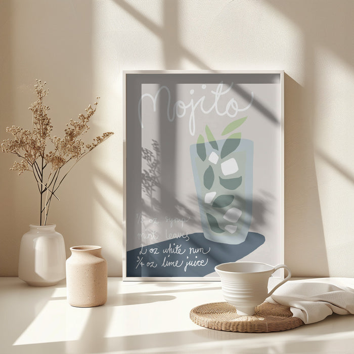 Mojito Framed Art Wall Decor