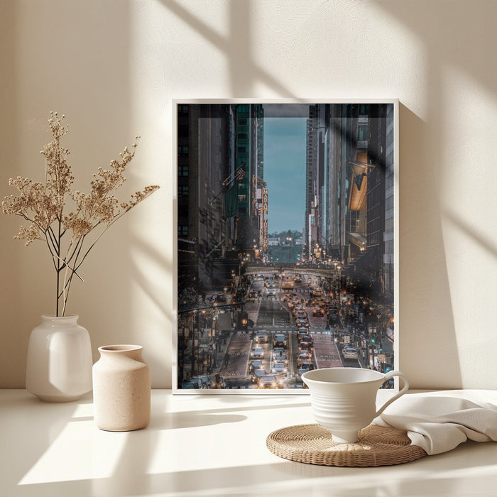 42th Street Framed Art Wall Decor