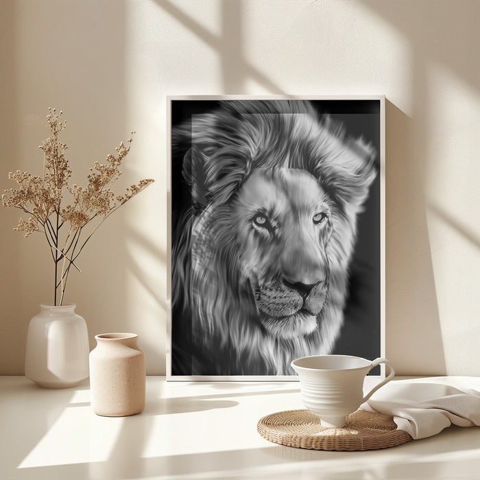 Leo II Framed Art Modern Wall Decor