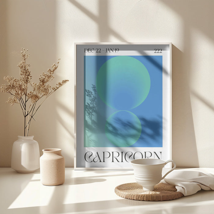 Capricorn Framed Art Wall Decor