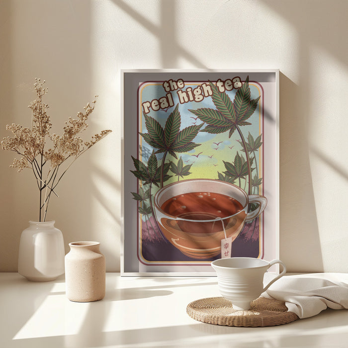 THE REAL HIGH TEA Framed Art Wall Decor