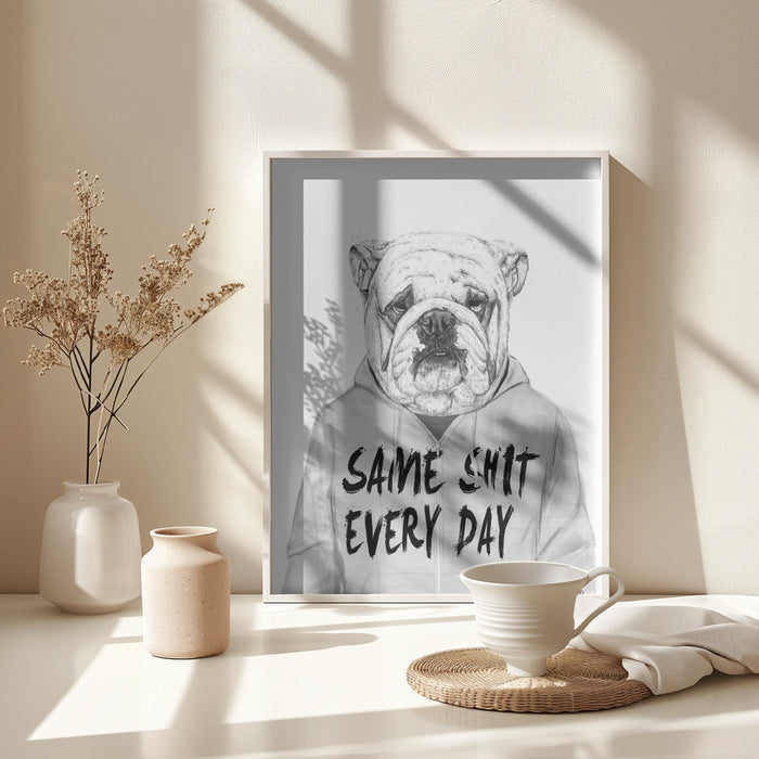 Same shit... Framed Art Modern Wall Decor