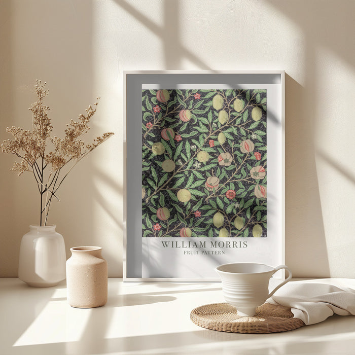 Fruit Pattern Framed Art Modern Wall Decor