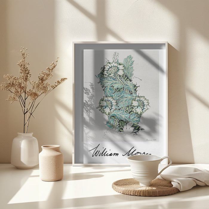 Anemone Framed Art Modern Wall Decor