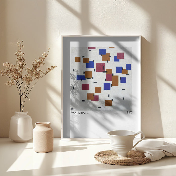 Composition in colour A 1917 Framed Art Wall Decor