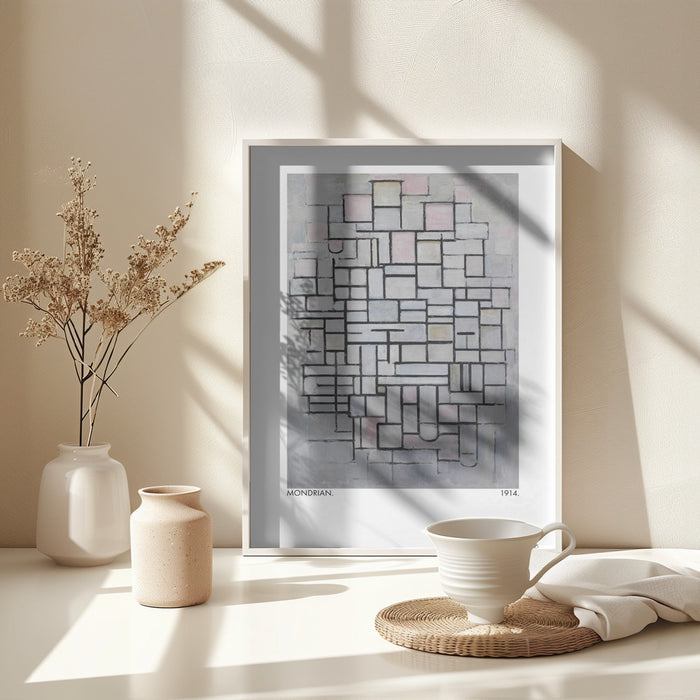 Composition No IV 1914 Framed Art Modern Wall Decor