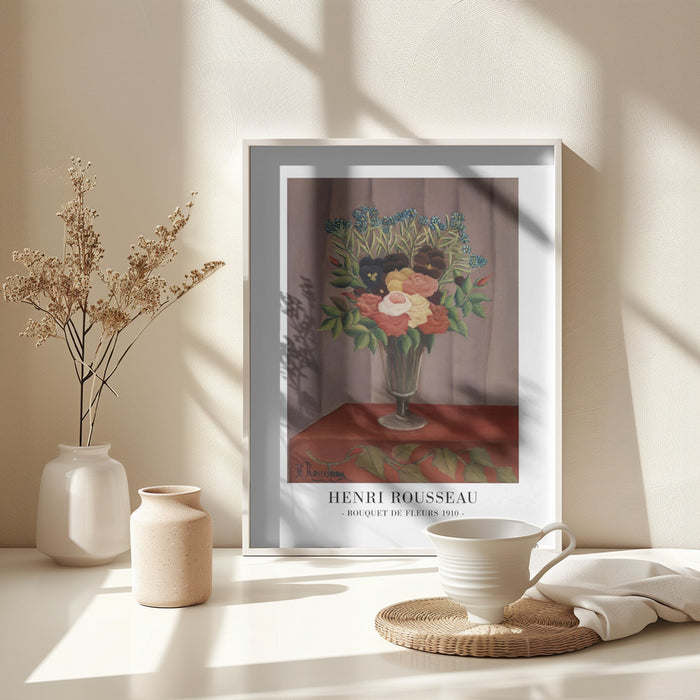 Bouquet De Fleurs 1910 Framed Art Wall Decor