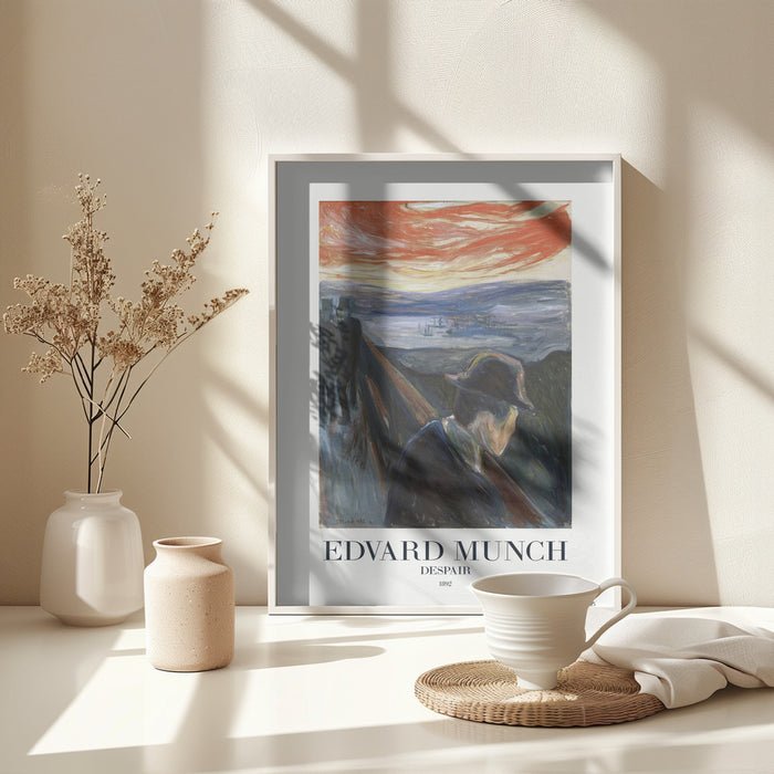 Despair Framed Art Modern Wall Decor