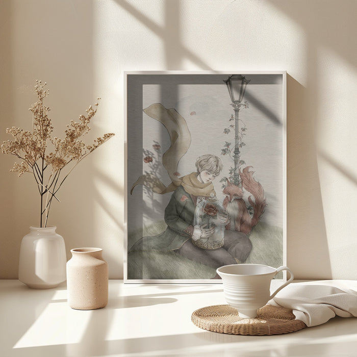 Little Prince Framed Art Wall Decor