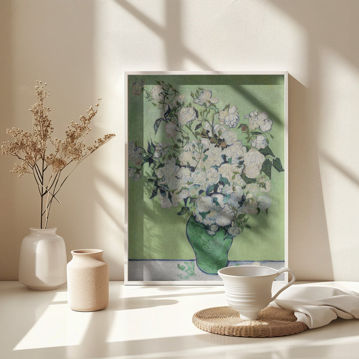 Roses Framed Art Wall Decor