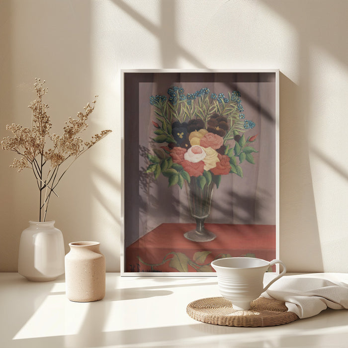 Bouquet De Fleurs 1910 Framed Art Wall Decor