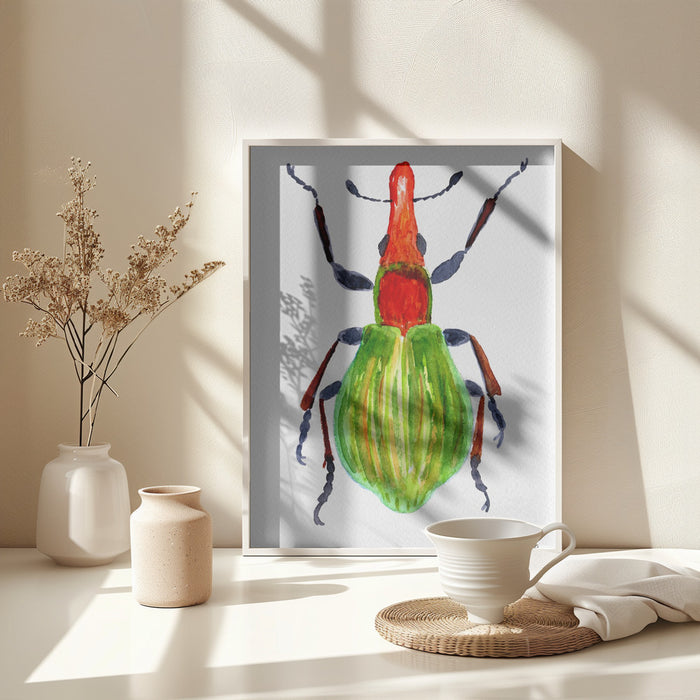 Pseudaplemonus artemisiae Framed Art Modern Wall Decor