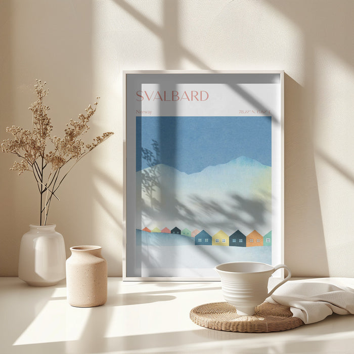 Svalbard, Norway Framed Art Wall Decor