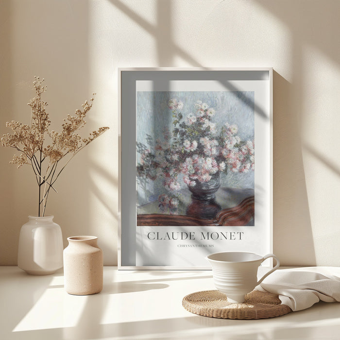 Chrysanthemums Framed Art Wall Decor