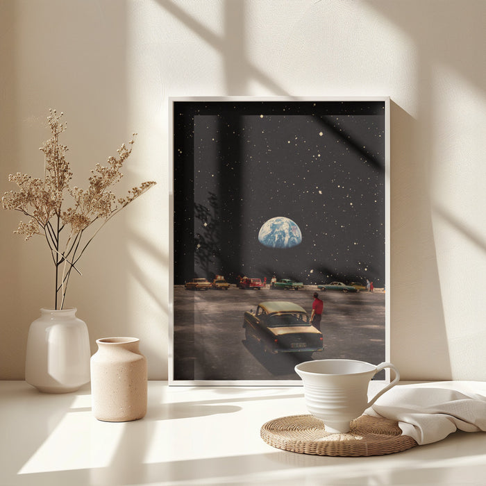 Missing Home Framed Art Modern Wall Decor