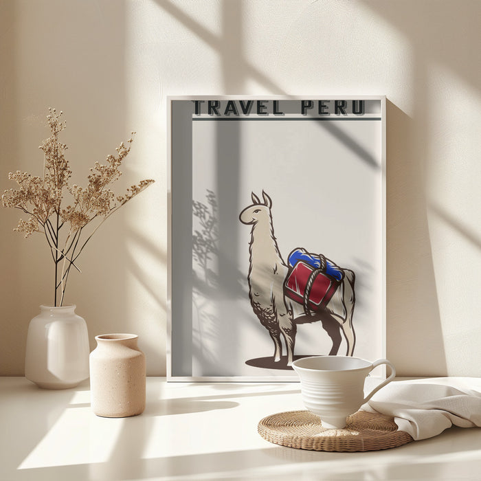 Travel Peru Framed Art Wall Decor