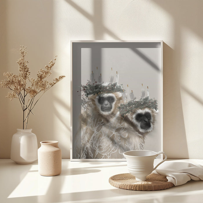 Lucia Framed Art Wall Decor