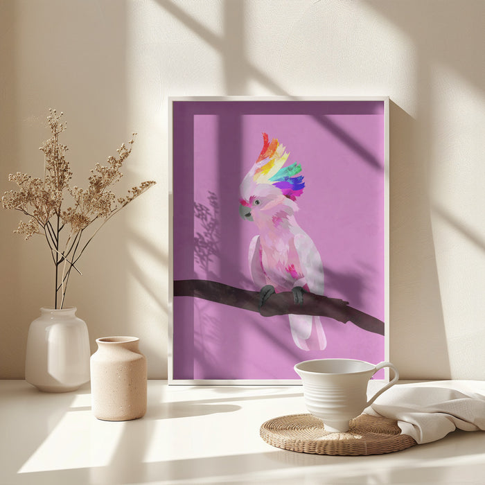 Pride Galah Framed Art Wall Decor