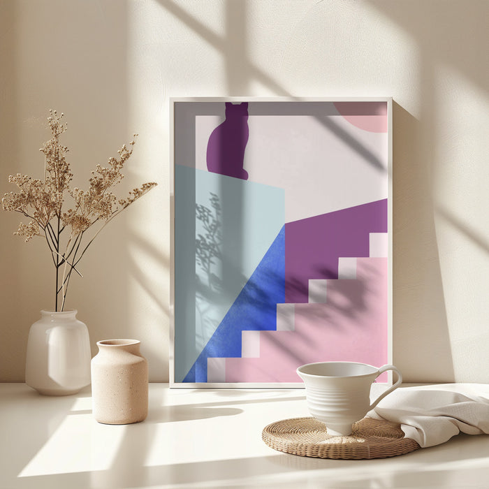 Boho Minimal Designs #3 Framed Art Modern Wall Decor