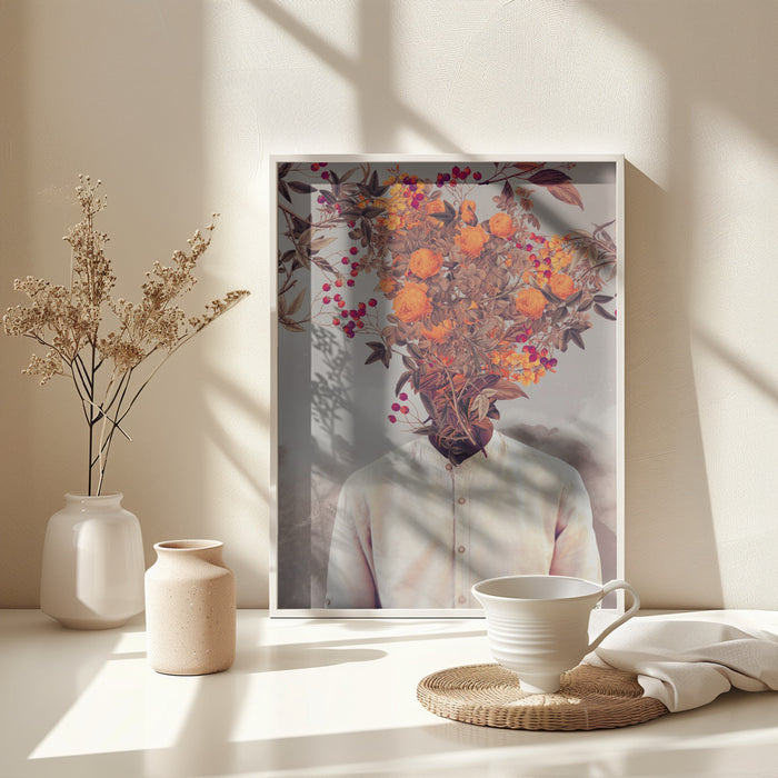 Bright Bloom Framed Art Wall Decor