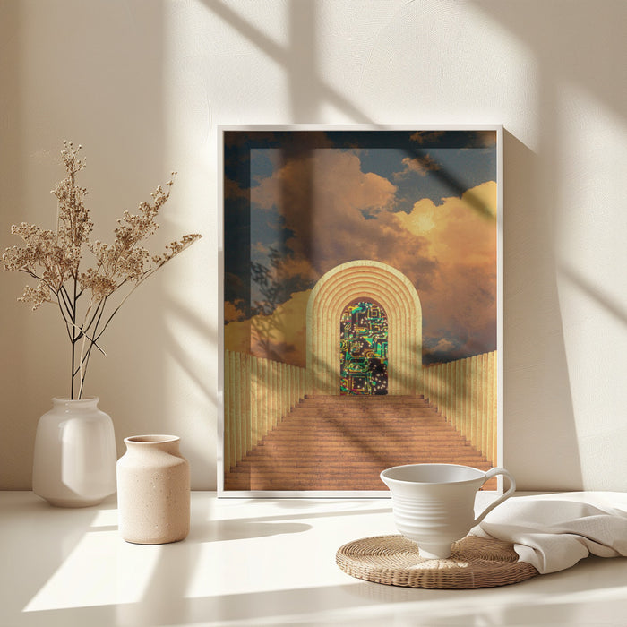 Portal Framed Art Modern Wall Decor