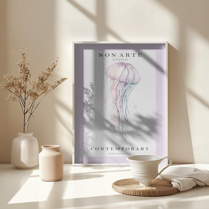 Non Arte Jellyfish Framed Art Wall Decor