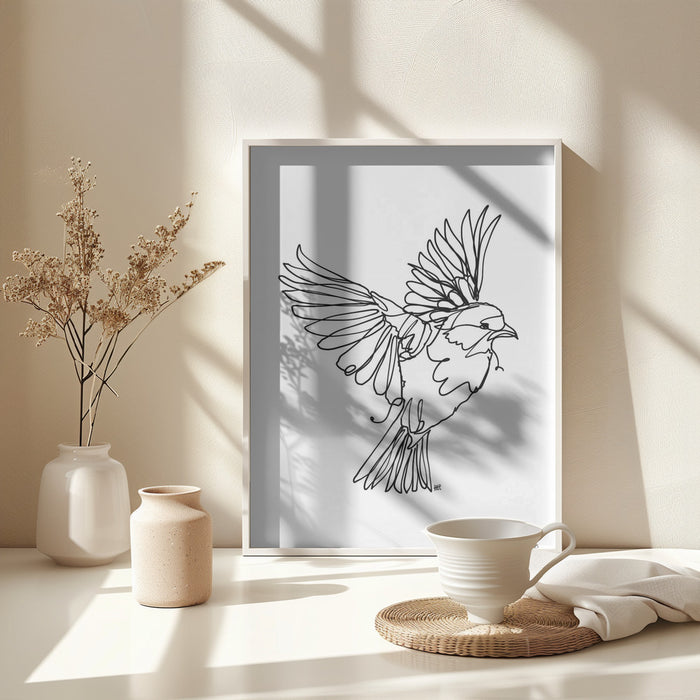 If You're a Bird Framed Art Wall Decor