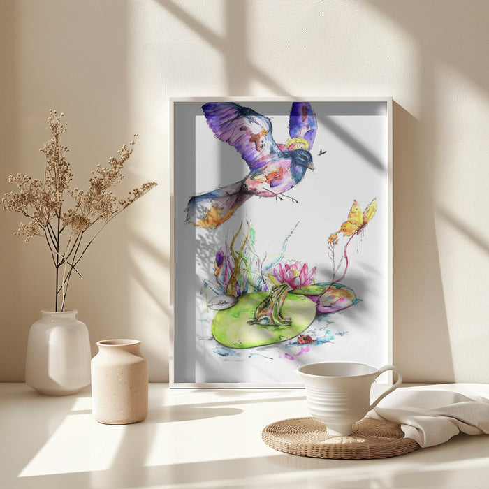 Thumbelina Framed Art Wall Decor