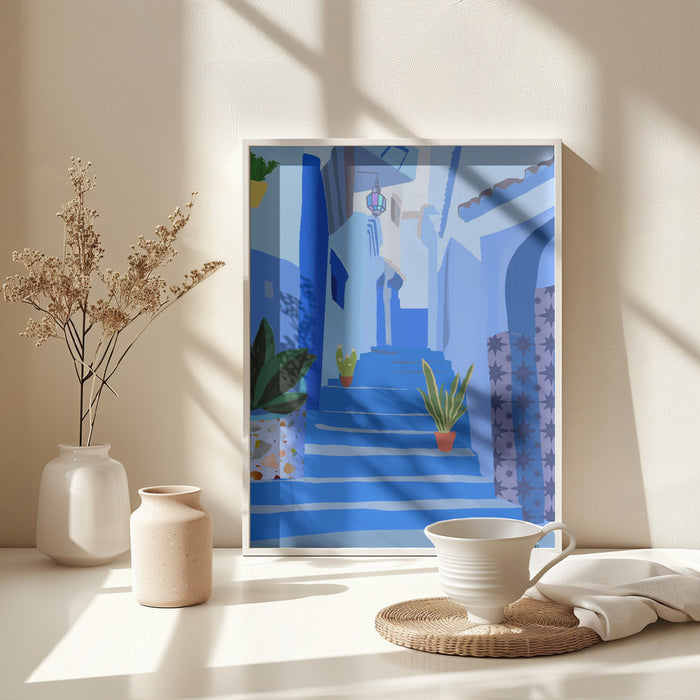 Morocco Framed Art Modern Wall Decor