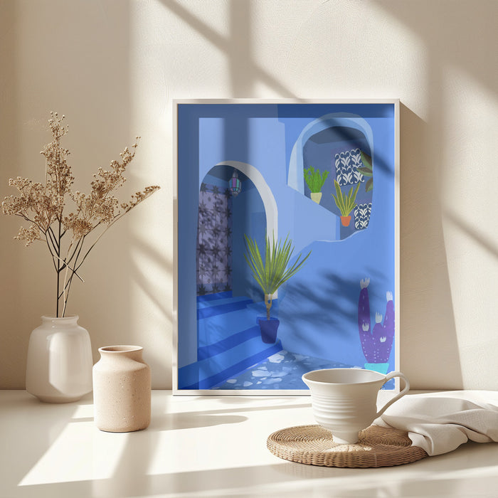 Morocco Framed Art Modern Wall Decor