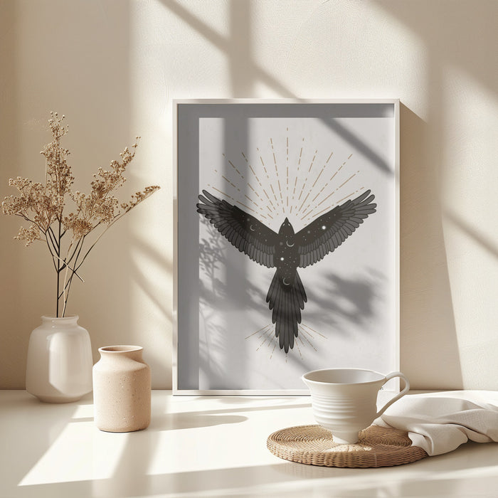 Spirit Bird Framed Art Wall Decor