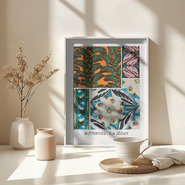 Butterflies 17 Framed Art Wall Decor