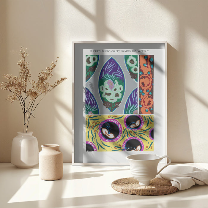 Patern 1 Framed Art Wall Decor