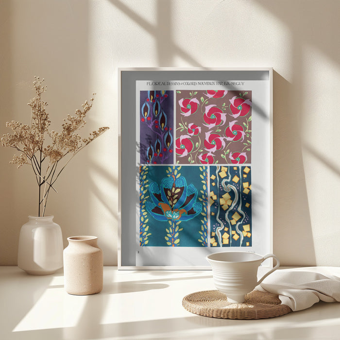 Pattern 03 Framed Art Wall Decor