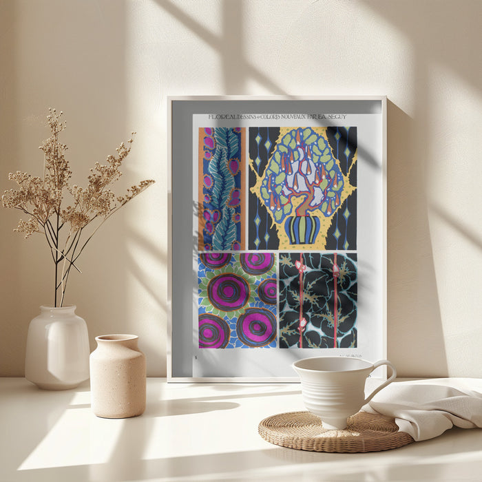 Pattern 05 Framed Art Wall Decor