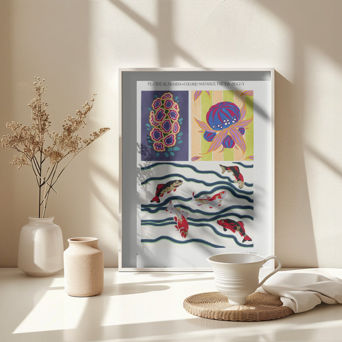 Pattern 06 Framed Art Wall Decor