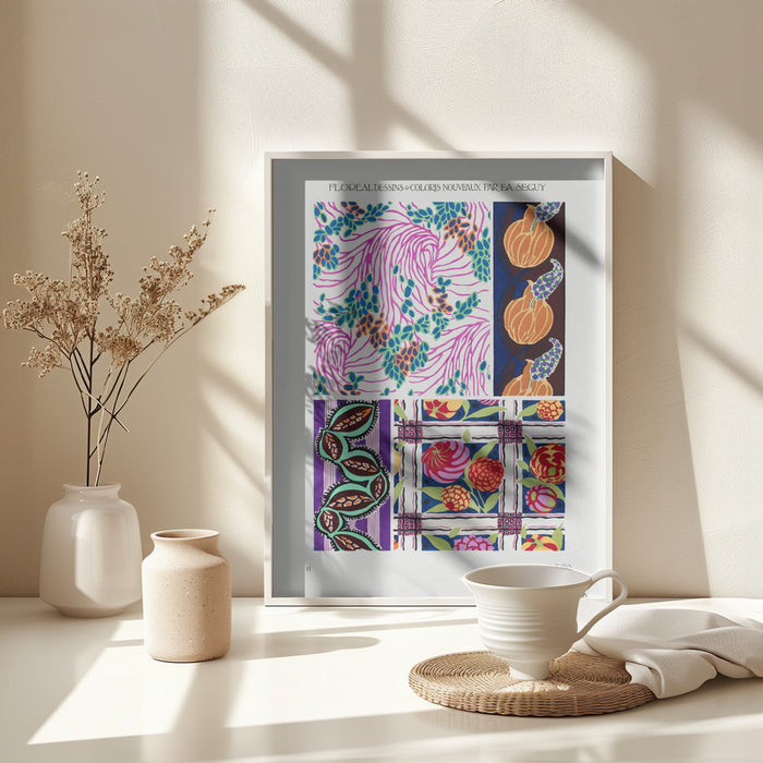 Pattern 11 Framed Art Wall Decor