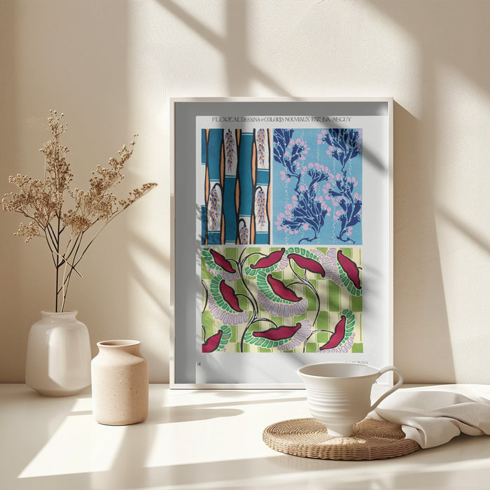 Pattern 016 Framed Art Wall Decor