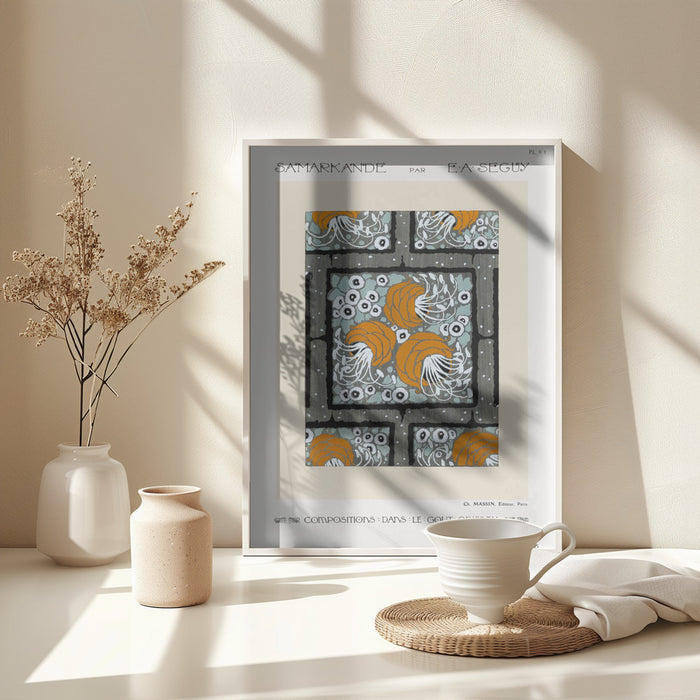 Samarkande 1 Framed Art Wall Decor