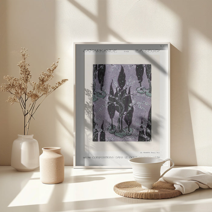 Samarkande 2 Framed Art Modern Wall Decor