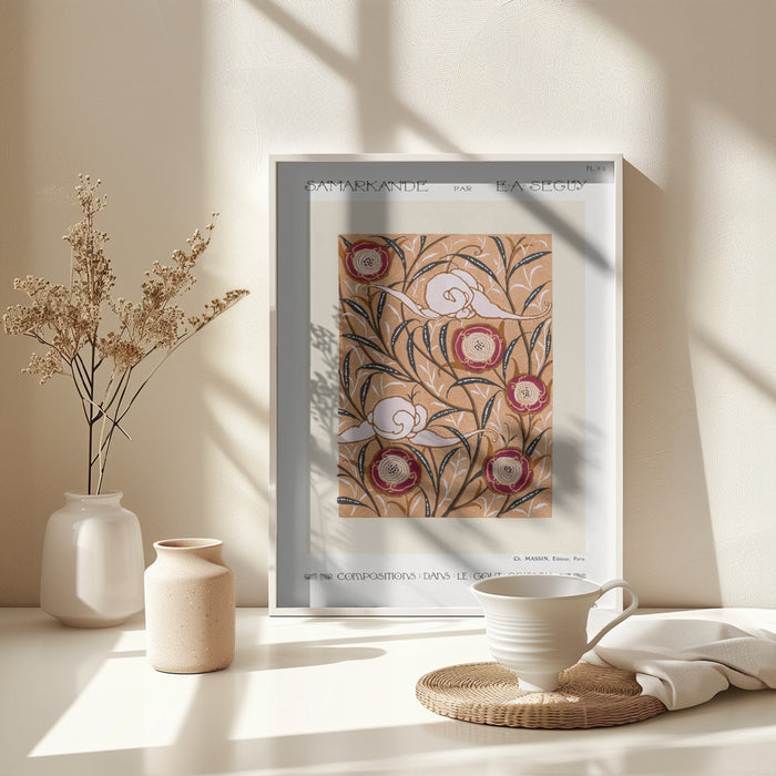 Samarkande 6 Framed Art Wall Decor