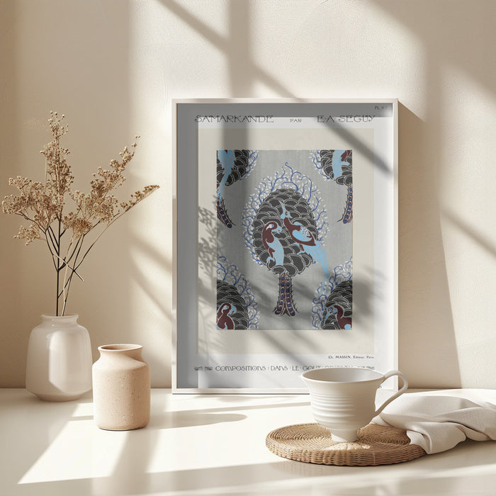 Samarkande 7 Framed Art Wall Decor